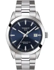[Tissot] Gentleman Powermatic 80 Silicium T1274071104100 Automatic Watch in Blue