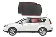 Snap Shades for Mitsubishi Outlander 2nd Gen Car Rear Window Shades (2006-2012)