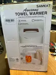 SAMEAT Awesome Large Towel Warmer Heated Bucket, Auto Shut Off