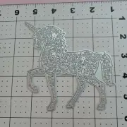Universal Thin Metal Die Cut Tool Emboss Birthday Unicorn cake topper favor craf