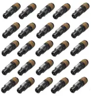 25 Pack- Genuine Neutrik NL2FXX-W-S 2-Pole SpeakOn Cable Mount Speaker Connector