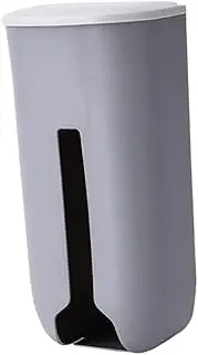 Alipis 1pc Garbage Bag Organizer Trash Bag Holder Trash Bin for Cars Car Trash Can Waste Bag Dispenser Holder Dispenser Garbage Bag Dispenser Wall Mount Car Accessories Trash Can Grey