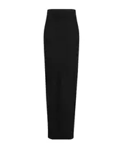 Elastic waist skirt IT38,IT46 black