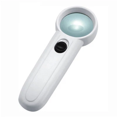 LED Light 15X Hand held Magnifying Glass Lens Magnification Fine Work Magnifier