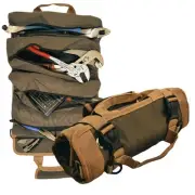 Nelit Heavy Duty Roll Up Tool Bag, Compact Tool Roll Bag for Mechanics, Elect...