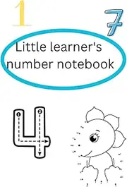 Little learner's number notebook