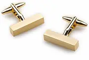 [OTAA] Wolfgang Amadeus Mozart Gold Cufflinks