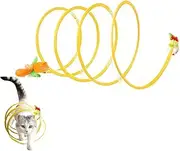 Tunnel for Cats | Foldable Hunting Tunnel - Interactive Pet Spiral Toy Portable Indoor Obstacle Course for Home Travel Climbing Hunting Boredom
