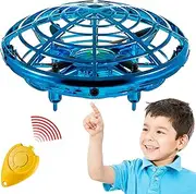 Hand Operated Mini Toy Drone for Kids, Upgraded UFO Flying Ball Toy with LEDs, USB Rechargeable Indoor Drone, Most Popular 2019 Xmas 4, 5, 6, 7, 8, 9, 10, 11, 12, 13 Year Old Boys and Girls