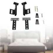 Headboard Brackets with Nuts Bolts Accessory Hardware for Metal Bed Frame