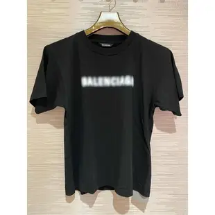 Balenciaga 巴黎世家 模糊 短袖 T恤 短T