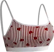 [Generic] Womens Plus Size Black and White Vest with Pattern Print - Ladies Leisure Checked Print Cami Crop Tank Tops - Sexy Crew Neck Strap Crop Undershirt Summer Camis Streetwear Everyday Basic Bras
