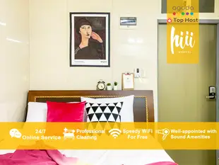 明洞的1臥室公寓 - 21平方公尺/1間專用衛浴[hiii]Colours|MTR Myeongdong & SeoulTower-ICN014