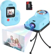 FOHOA Kids Camera With Built-in Projector