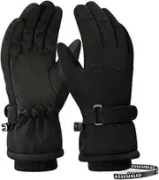 [Generic] Windproof Kid's Snow Gloves | Waterproof Snowboarding Gloves - Comfortable Kids Winter Ski Gloves for Skiing, Snowboarding, Hiking, Sports, Sledding