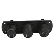 √ 3 In 1 Charger Socket Panel Dual USB Outlet Panel Cigarette Lighter Socket LED