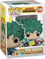 Funko PoP! My Hero Academia - Deku with Gloves Glow Vinyl Figure, 10 cm Height