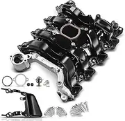 A-Premium Engine Intake Manifold Assembly with Thermostat & Gasket [SOHC, 8Cyl 4.6L] Compatible with Ford Explorer 2002-2005 & Mercury Mountaineer 2002-2005