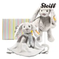 在飛比找momo購物網優惠-【STEIFF】Hoppie rabbit 兔子寶寶 安撫巾