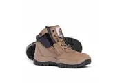Mongrel Mens Zipsider Non Safety Work Boots 961060 - Stone
