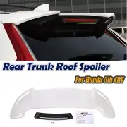 White Rear Trunk Spoiler Splitter Wing Lip For Honda CRV CR-V 2017-2022 AKASAKA (for: Honda)