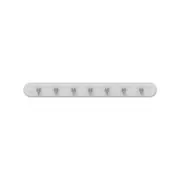Mode Perma 7 Chrome Hooks Key Rack - White
