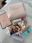 Mascara, Benefit Setting Spray, Brow Pencil, Summer Fridays Lip, Drunk Elephant