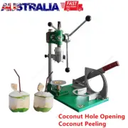 Commercial Coconut Cutter Machine Coconut Driller Puncher Manual Coconut Peeling