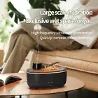 Aroma Diffuser 3D Flame Light 200 ML USB Air Humidifier Essential Oil Diffuser