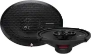 Pair of Rockford Fosgate R169X3 Prime 6” x 9” 3-Way Full-Range Coaxial Speaker