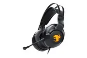 Roccat Elo 7.1 USB Surround Sound RGB Gaming Headset for PC - Black