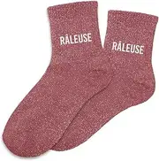 [STC] Sequined socks, Multicolored, M