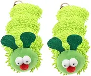 COMPUKAS Plush Cat Toy Pillow with Catnip Interactive Kitten Teething Toy Versatile for Indoor