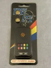 TREK SFX Vintage Novelty Key Chain with Eight Futuristic Sounds NOS
