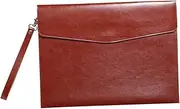 VILLFUL Professional Pu Document Bag for Men Women Business File Holder Bag A4 Folder Wet-Proof Tote