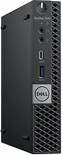 Dell OptiPlex 7070 Micro Desktop PC i5-9500T Six-Core 2.2GHz 16GB RAM 512GB NVMe Windows 11 (Renewed)