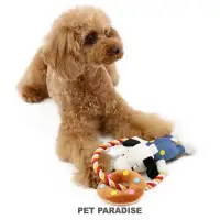 在飛比找蝦皮商城優惠-【PET PARADISE】史奴比寵物繩結玩具｜SNOOPY