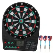 Sports Electronic Dartboard Set, Soft Tip Dart with Automatic Scoring,