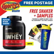 Optimum Nutrition 100% Whey 5lb Gold Standard WPI WPC Protein Coffee