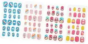 FOMIYES 96pcs False Nails Digital Jewelry Wearable Decoration Cash Tin Barrette Baseball Rhinestones Foldable Feeder Custom Stick on Nails Vacuums Loupes Budgie Abs