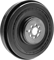 Engine Crankshaft Pulley Compatible For VW Touareg/Audi Q5 Q7 3.0L TDI 059105251DJ 059105251AD 059105251BN 059105251BQ 059105251S 2009-2016