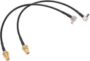 POFET 2pcs 4G Antenna SMA to TS9 Cable RG174 20cm for 4G Router 4G LTE Antenna UMTS Mobile