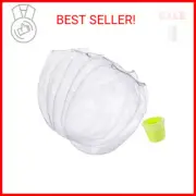 Paint Strainer Bags White Fine Mesh Filters Bag Bucket Elastic Opening Strainer