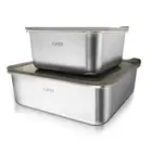 Stainless Steel Food Containers, Meal Prep Container Bacon Cheese Container f...