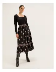 [REVIEW] Mozart Bloom Skirt in Black