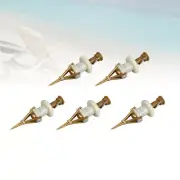 5 Pcs Bloodworm Clip Fishing Lures Swivels Feeders Carp Gripper