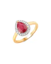 Diana M. 14K 1.38 ct. tw. Diamond & Ruby Ring