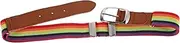 [Healeved] Adjustable Sports Waistband Elastic Outdoor Belt Stripes Fashionable Stretchy Waist Belts for Gym