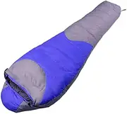 Sleeping Bags with Hoods for Adults Lightweight Sleeping Bag Rectangular Sleeping Bags for Outdoor Adventure & Survival Essentials,Blue，Blue