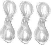 OFFIGAM 3Bags Nail Extension Fibers Flexible DIY Nail Art Supply for Natural Nail Lengthening Each for Home and Salon Use